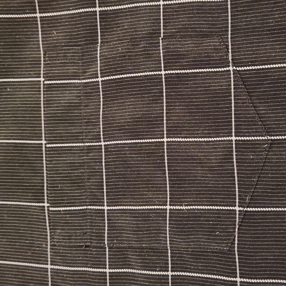 Havanera Co Black & Gray Square Design Button-Up Shirt - Picture 3 of 7